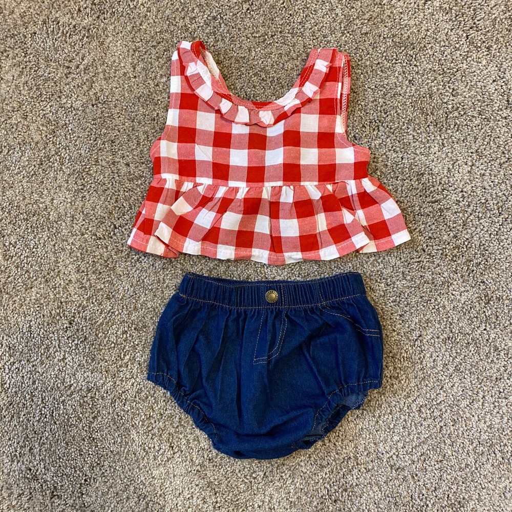 Baby girl two piece outfit